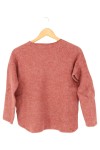 Vorschaubild 2 von Damen Pullover Rot Gr. 46/3XL Casual Strickpullover