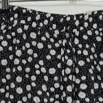 Vorschaubild 4 von Shorts Damen Schwarz Gr. 44/XXL Viskose Blumenmuster Casual Freizeit