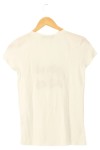 Vorschaubild 2 von Damen T-Shirt Gr. 32/XS Weiß Casual Schriftzug Good Vibes