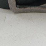 Vorschaubild 4 von Gürtel Breite Schwarz Gr. 90 Leder Uni Casual Freizeit 4 cm 90 cm Logo