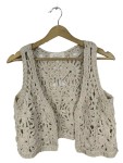 Vorschaubild 1 von maeve by anthropologie Strickwesten wollweiß Größe 36