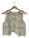 Vorschaubild 2 von maeve by anthropologie Strickwesten wollweiß Größe 36