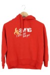 Vorschaubild 1 von Damen Kapuzenpullover Hoodie Rot Gr. XS/32 Casual Streetwear