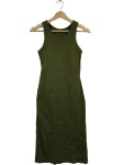 Vorschaubild 1 von UNI QLO Strickkleider khaki Größe 36