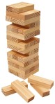 Vorschaubild 1 von Stapelspiel Geschicklichkeit Beige Wackelturm Mini Holz ab 4 Jahre