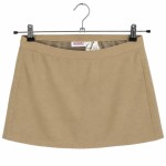 Vorschaubild 1 von A-Linienrock Damen Gr. 38/M Beige Polyester Viskose Uni Klassisch