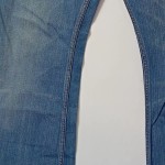 Vorschaubild 4 von Bootcut Jeans Herren Gr. W30/46/S Blau Baumwolle Uni Casual Freizeit Logo