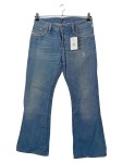 Vorschaubild 1 von Bootcut Jeans Herren Gr. W30/46/S Blau Baumwolle Uni Casual Freizeit Logo