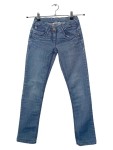 Vorschaubild 1 von Jeans Slim Fit Kinder Blau Gr. 140 Baumwolle Uni Casual Freizeit
