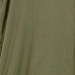Vorschaubild 5 von T-Shirt Herren Gr. 50/M Oliv Baumwolle Uni Casual Kurzarm Freizeit
