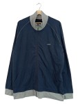 Vorschaubild 1 von Sweatjacke Herren Gr. 54/XL Blau Baumwolle Uni Sportlich Langarm