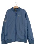 Vorschaubild 1 von Bomberjacke Kinder Blau Gr. 140 Polyester Uni Outdoor Freizeit