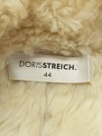 Vorschaubild 3 von Pelzjacke Damen Gr. 44/XXL Blau Polyester Grafisch Casual Langarm