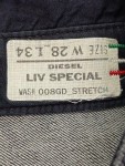 Vorschaubild 3 von Diesel Straight-Leg Jeans hellgrau Größe 38