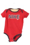 Vorschaubild 1 von Baby Body Gr. 68 Rot mit Logo-Print Baumwolle Kurzarm