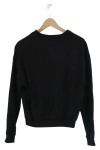 Vorschaubild 2 von Damen Sweatshirt Gr. 32/XXS Schwarz Casual Urban Schriftzug