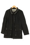 Vorschaubild 1 von Damen Sweatjacke Gr. 38/M Schwarz Klassisch Casual Reißverschluss