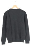 Vorschaubild 2 von Herren Pullover Grau Gr. 46/S Casual V-Ausschnitt