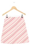 Vorschaubild 2 von A-Linienrock Damen 32/XXS Mehrfarbig Gestreift Midirock Casual