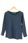Vorschaubild 1 von Damen Sweatshirt Gr. 34/XS Blau Baumwolle Casual Langarm