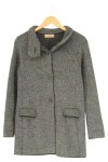Vorschaubild 1 von Klassischer Damen Mantel Grau 36/S Fischgrätenmuster Elegant