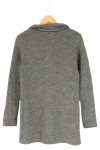 Vorschaubild 2 von Klassischer Damen Mantel Grau 36/S Fischgrätenmuster Elegant