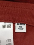 Vorschaubild 3 von UNI QLO High-Waist Hosen rot Größe 44