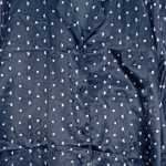 Vorschaubild 4 von Schlafanzug Damen Blau Gr. 40/L Polyester Sterne Klassisch Freizeit