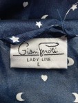 Vorschaubild 3 von Schlafanzug Damen Blau Gr. 40/L Polyester Sterne Klassisch Freizeit