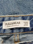 Vorschaubild 3 von Ripped Jeans Damen Gr. W25/32/XXS Blau Baumwolle Uni Casual Gerade L33