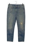 Vorschaubild 1 von Ripped Jeans Damen Blau Gr. W30/38/M Polyester Uni Casual Gerade L29