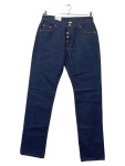 Vorschaubild 1 von Jeans Slim Fit Herren Gr. W28/42/XXS Blau Baumwolle Uni Casual Knopf