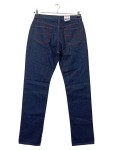 Vorschaubild 2 von Jeans Slim Fit Herren Gr. W28/42/XXS Blau Baumwolle Uni Casual Knopf