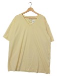 Vorschaubild 1 von T-Shirt Damen Gelb Gr. 50 Baumwolle Uni Basic Kurzarm Casual