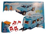 Vorschaubild 2 von Family Fun Pick-Up mit Wohnwagen Spielfiguren-Set Komplett 9502