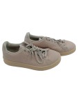 Vorschaubild 1 von Sneaker low Damen Gr. 36,5 Beige Leder Schnürung Casual Freizeit Logo