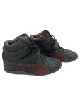 Vorschaubild 1 von High-Top Sneaker Herren Gr. 42 Schwarz Leder Schnürung Sportlich Freizeit