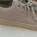 Vorschaubild 4 von Sneaker low Damen Gr. 36,5 Beige Leder Schnürung Casual Freizeit Logo