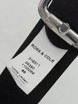Vorschaubild 2 von Gürtel Dornschließe Schwarz Gr. 95 Leder Uni Klassisch Schnalle