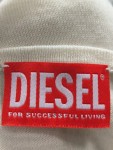 Vorschaubild 3 von Diesel V-Ausschnitt-Shirts weiß Größe 36