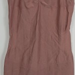Vorschaubild 4 von Unterkleid Damen Braun Gr. 40/L Polyamid Uni Basic Ärmellos Alltag 86 cm