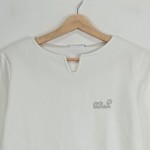 Vorschaubild 4 von Fleecepullover Damen Gr. 38/M Weiß Polyester Uni Outdoor Langarm