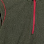 Vorschaubild 4 von Fleecepullover Damen Oliv Gr. 38/M Polyester Uni Outdoor Langarm