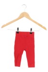Vorschaubild 1 von Kinder Leggings Gr. 68 Rot mit Schleife Baby Hose Baumwolle