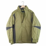 Vorschaubild 1 von Outdoorjacke Herren Gr. 52/L Grün Polyester Uni Langarm