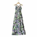Vorschaubild 1 von Sommerkleid Damen Gr. 34/XS Mehrfarbig Viskose Blumenmuster