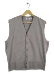 Vorschaubild 1 von Uniqlo Strickwesten hellgrau Größe 44