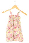 Vorschaubild 1 von Sommerkleid Mädchen Gr. 104 Mehrfarbig Blumenmuster Casual Baumwolle