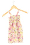 Vorschaubild 2 von Sommerkleid Mädchen Gr. 104 Mehrfarbig Blumenmuster Casual Baumwolle