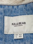 Vorschaubild 3 von Jeansjacke Herren Gr. 52/L Blau Baumwolle Uni Casual Langarm Freizeit